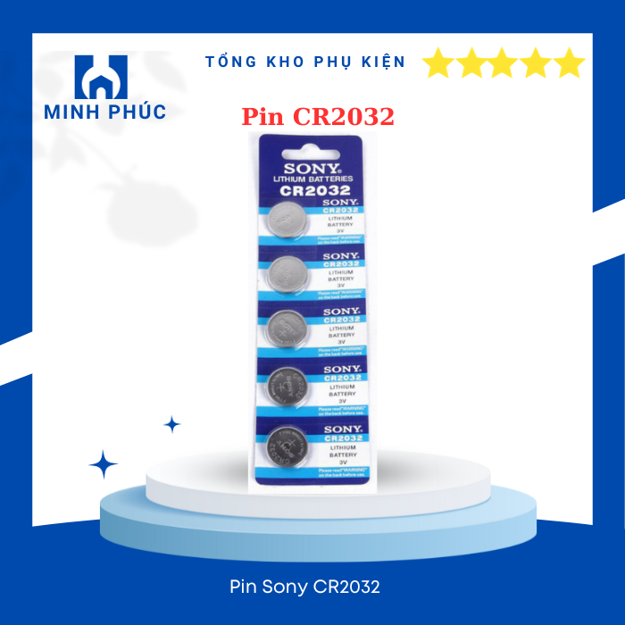 PIN CR2032, CR2025, CR2016 SONY LITHIUM 3V