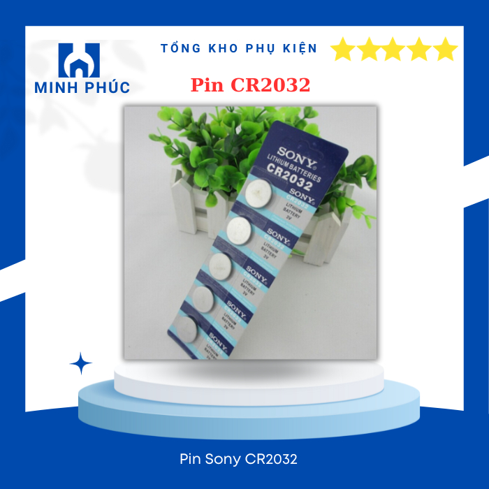 PIN CR2032, CR2025, CR2016 SONY LITHIUM 3V