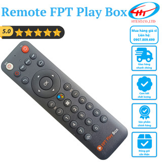 Remote Điều Khiển TV FPT Play Box 2019 - Có Voice (Kèm Pin AAA)