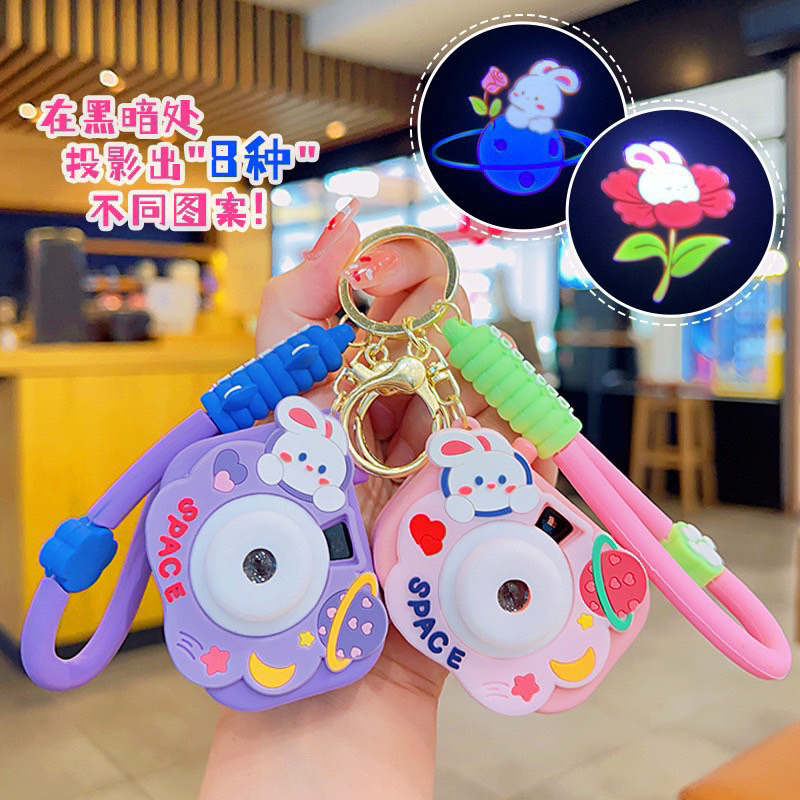 Móc Khoá Máy Ảnh Có Camera Chiếu Hình