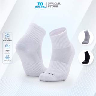 Tất Vớ Thể Thao Bulbal Essential Cổ Ngắn, Chất Liệu Cao Cấp, Thoáng Khí