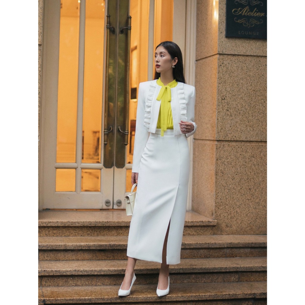 Chân váy bút chì Elizabeth Pencil Skirt HUONG BOUTIQUE HBZ488