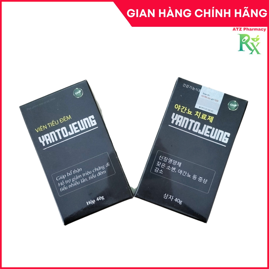 Viên Tiểu Đêm Yantojeung dành cho người lớn có biểu hiện đi tiểu nhiều lần, tiểu đêm (60 viên) - ATZ Pharmacy