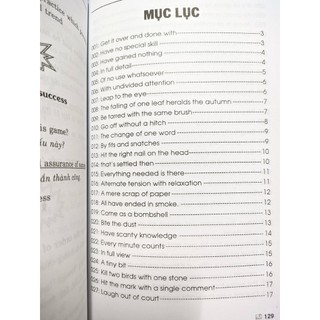 Sách - Thành ngữ tiếng Anh dễ học