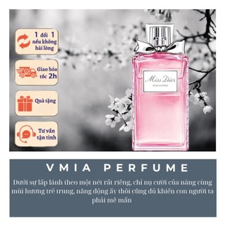 Nước hoa nữ miss d i o r rose n’roses edt - 5𝘮𝘭/10𝘮𝘭