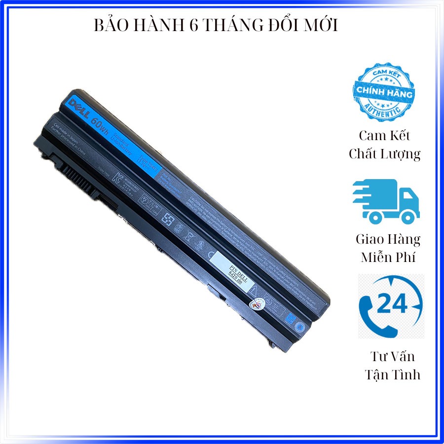Pin Máy Tính Dell Latitude E6430 E6420 E6440 E6520 E6540 5420 3360 E5420 E5430 E5520 E5530 Vostro 3460 3560Mới 100%