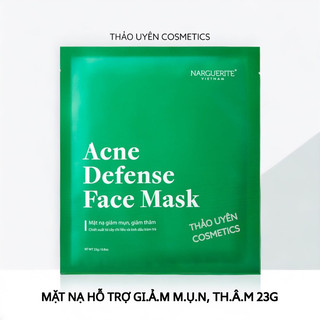 Mặt Nạ Giảm Thâm, Mụn Acne Defense Face Mask Narguerite 23g