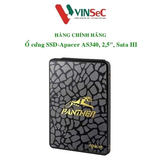 Ổ cứng ssd apacer panther as340 - 120gb / 240gb / 480gb - 2.5inch sata iii - tem vĩnh xuân phân phối