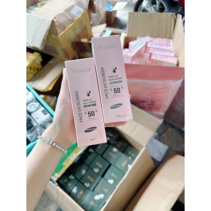 Kem chống nắng Hemia chính hãng sỉ zalo 7x