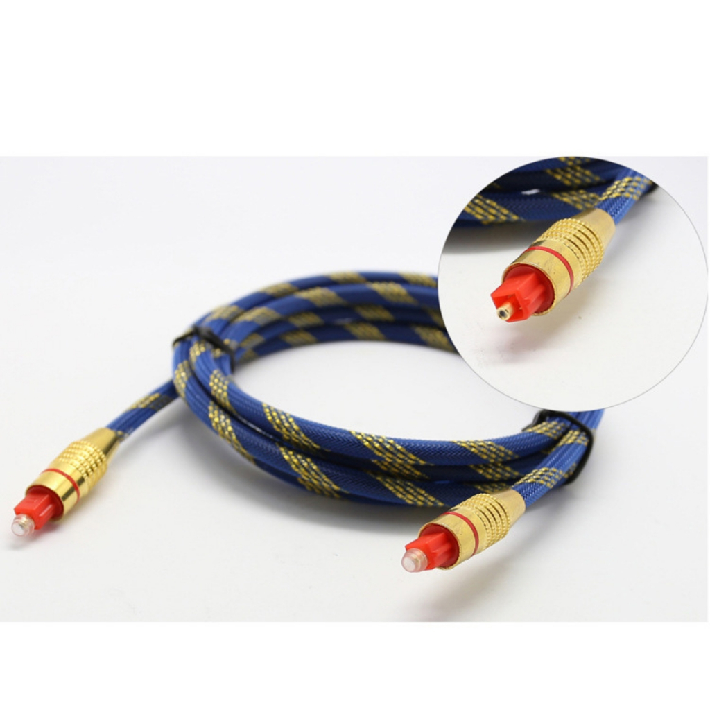 Dây Cáp Quang Âm Thanh, Dây Quang Âm Thanh Optical Loại Tốt Siêu Bền, Siêu Mềm Dẻo, Dài 1.5 Mét, Dây Optical, Dây Quang
