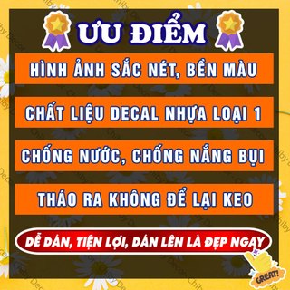 Tranh Dán Tường Trái Cây Tô 🌈 Hình Dán Decor Trang Trí Quán Trà Sữa, Quán Nước - Decal Trái Cây Bắt Mắt