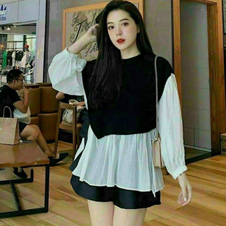 áo bầu mùa thu đông-Áo Bầu Công Sở Siêu Xinh, Vải Đũi Đẹp, Freesize - Tổng kho váy bầu