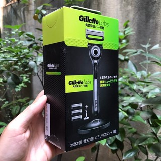 Gillette Labs - Dao Cạo Râu Gillette 5 Lưỡi Và Hộp Đầu Lưỡi Thay Thế Bản Cao Cấp