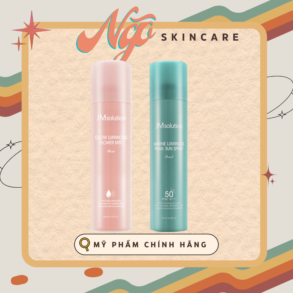 Xịt Chống Nắng Hàn Quốc JMsolution Luminous Sun Spray - 180ml
