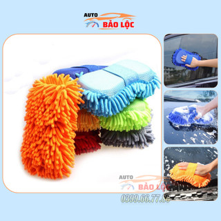 Miếng san hô rửa xe Microfiber siêu mịn tiện dụng