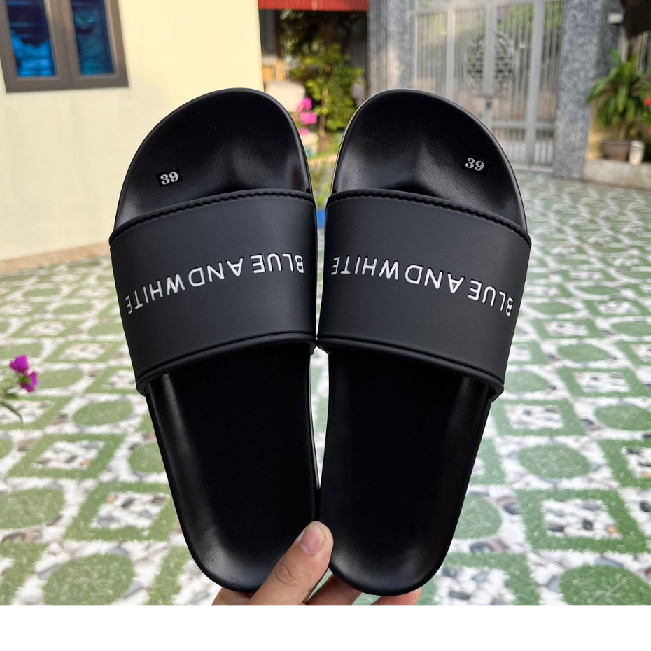 Dép lê nam nữ Blue and white hottrend 2023