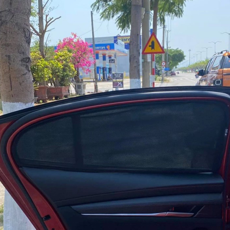 Rèm che nắng theo xe Mazda 3 2004-2009, Premacy, 2015-2019 HB=SD,SD 20-23,HB 20-23 - Bộ 4 tấm dính nam châm hàng loại 1