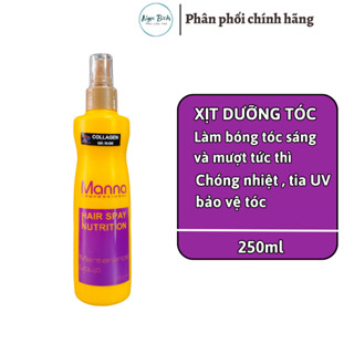 Xịt dưỡng tóc Manna siêu thơm 250ml - Tinh dầu, tinh chất dưỡng tóc