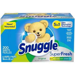 Giấy thơm sấy quần áo, làm mềm vải Snuggle - Chuẩn Mỹ