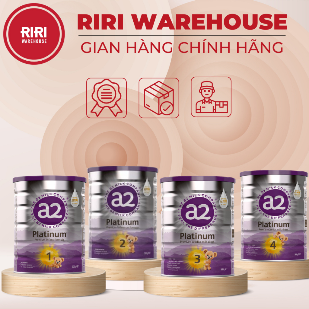 Sữa A2 Platinum Nội Địa Úc - Lon 900G [ MẪU MỚI - DATE MỚI ]