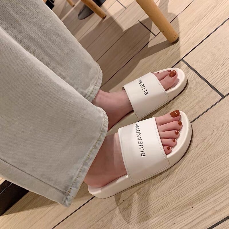 Dép nam Blue And White quai ngang cao cấp HOTTREND - VIVAVO STORE