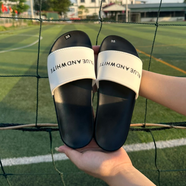 Dép nam Blue And White quai ngang cao cấp HOTTREND - VIVAVO STORE