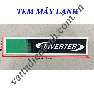 Tem máy lạnh inverter xanh