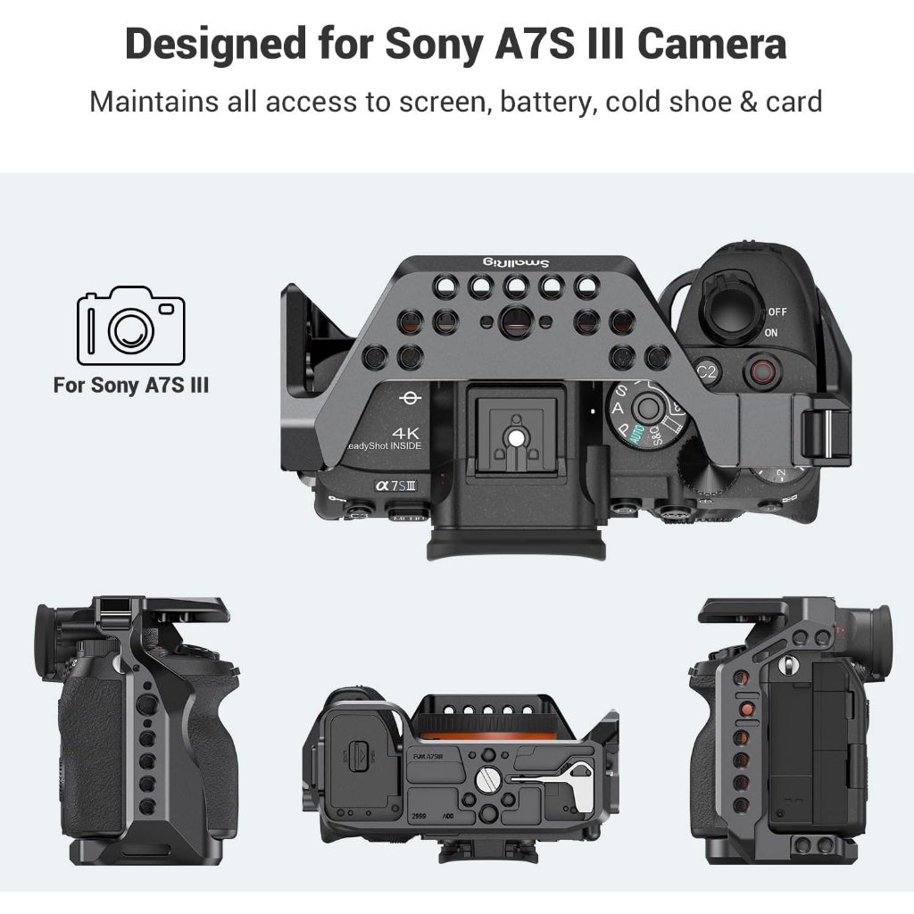 SmallRig Cage 2999 for Sony Alpha 7S III Camera