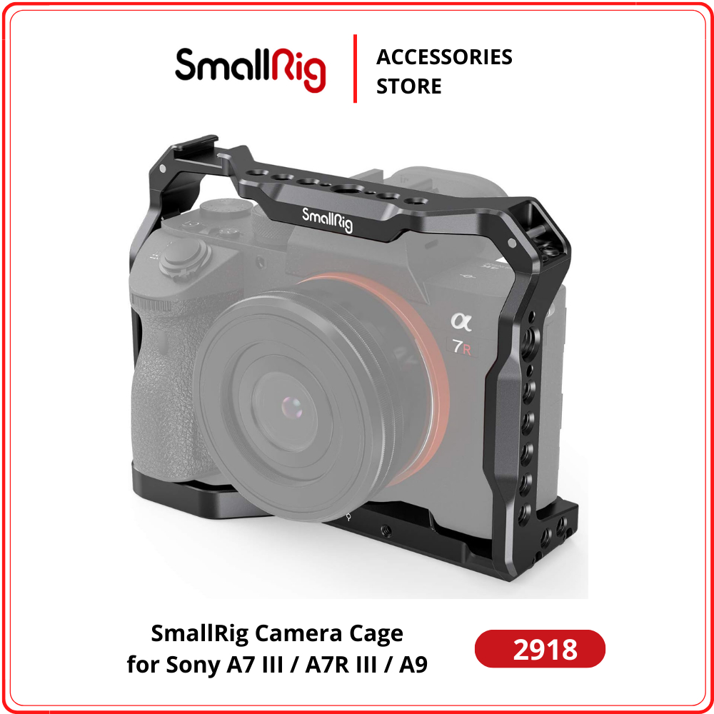 SmallRig Camera Cage 2918 for Sony A7 III / A7R III / A9 - Hàng Chính Hãng