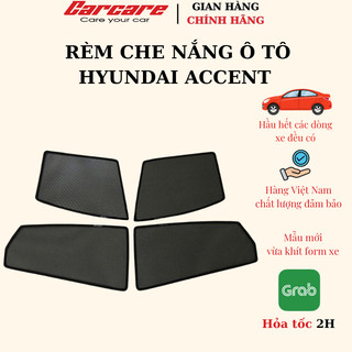 Rèm che nắng ô tô Hyundai ACCENT Hatback 2012 - 2017, Sedan 2012-2017, 2018 - 2024, Tấm che nắng ô tô nam châm