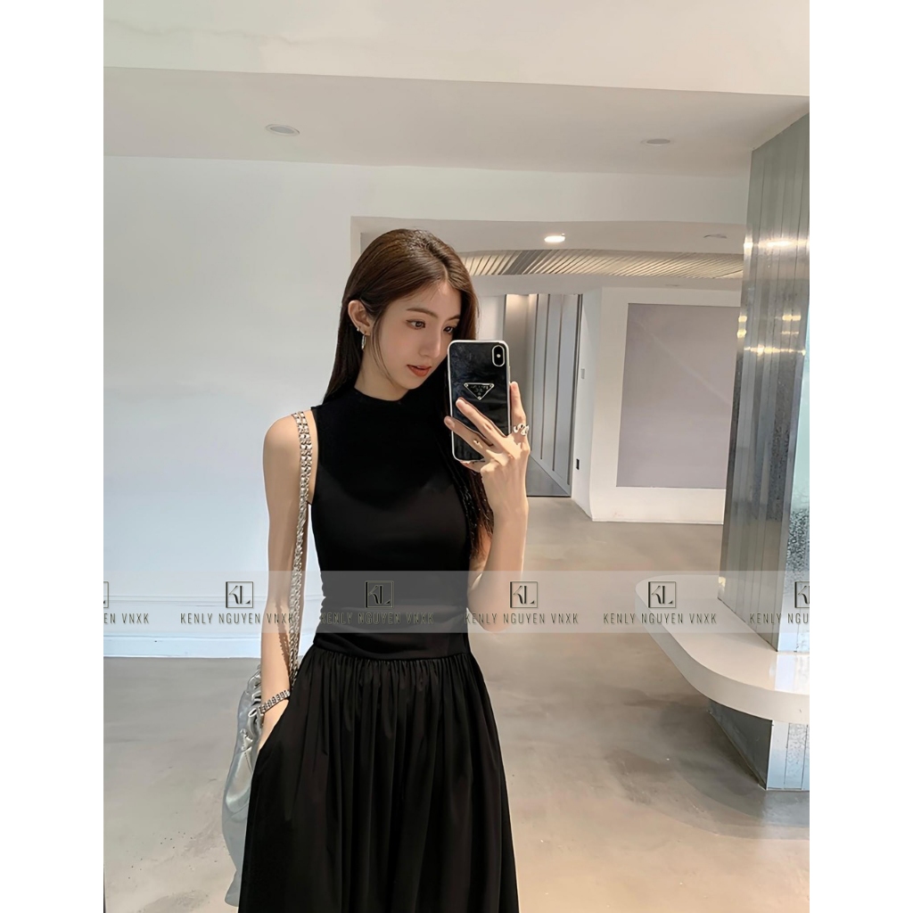 Đầm Liền Dáng Basic Dễ Thương Sang Chảnh