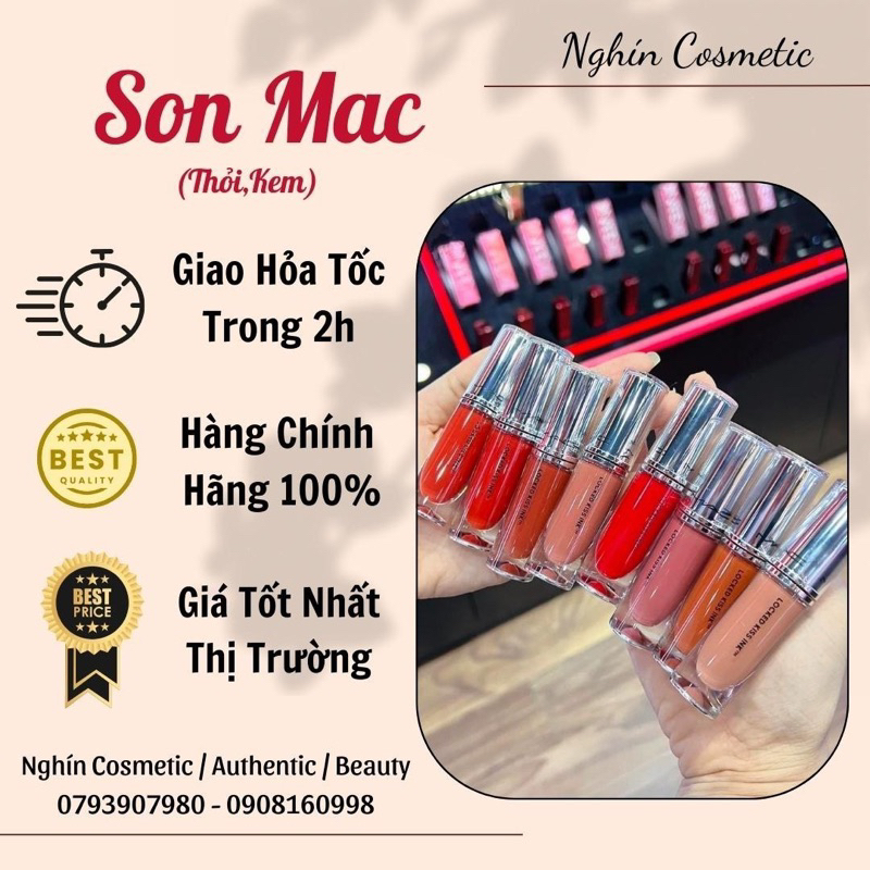 Son Kem MAC Locked Kiss Ink 24HR Vicious