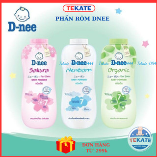 Phấn Rôm Johnson Baby 380g, Dnee Baby Powder 350g Thái Lan hương thơm tự nhiên