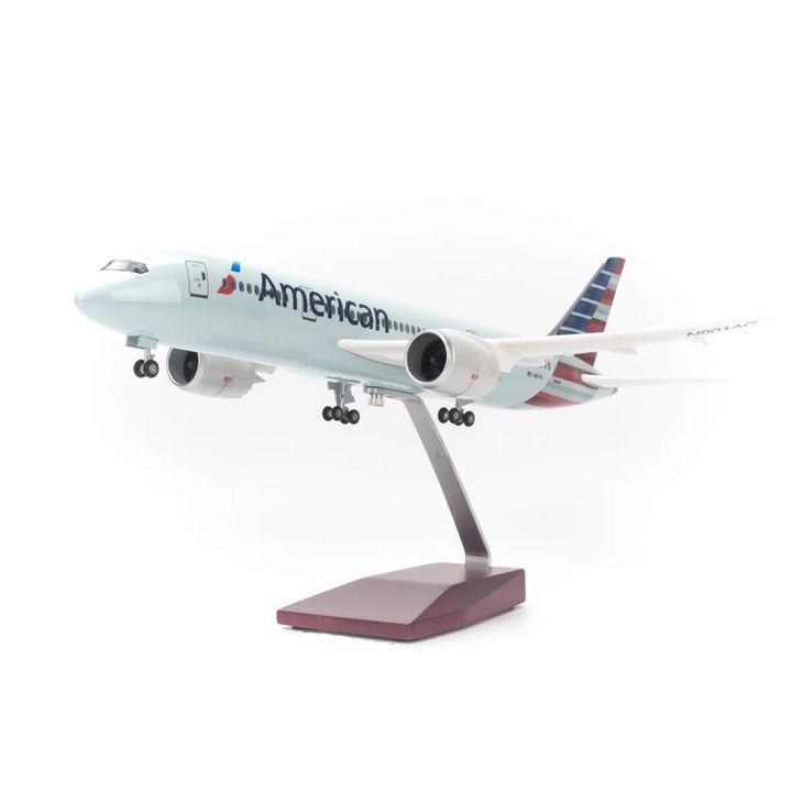Mô hình Máy bay trưng bày, Mô hình tĩnh máy bay lắp ráp 47cm bằng kim loại chính hãng