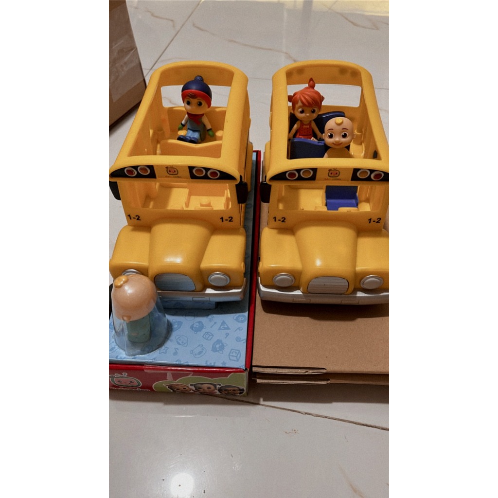 Đồ chơi Cocomelon xe bus vàng, school bus có nhạc chính hãng MẪU MỚI