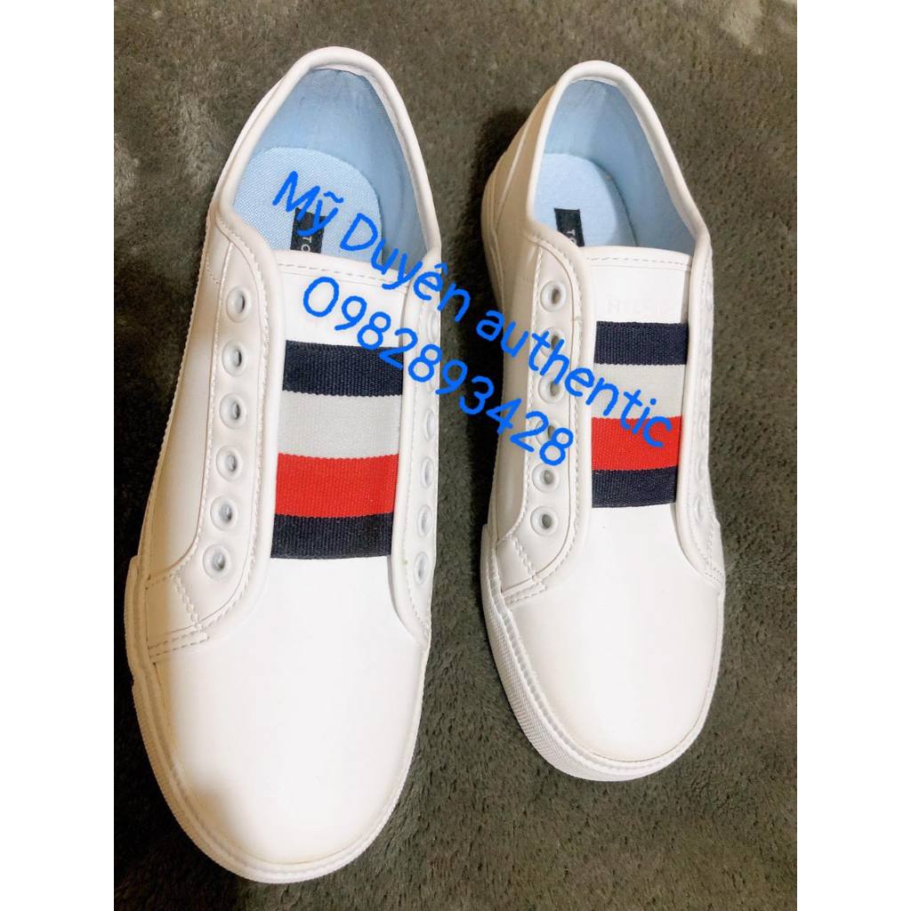 Giày T OM.MY HILFIGER ani slip on unisex Authentic có bill us