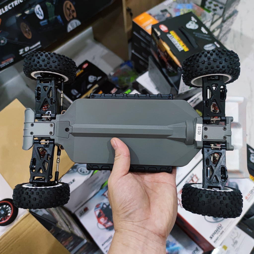 Xe điều khiển RC Wltoys 124008 Pro 1/12 Brushless visai thép siêu bền max 60km/h, xe điều khiển tốc độ cao