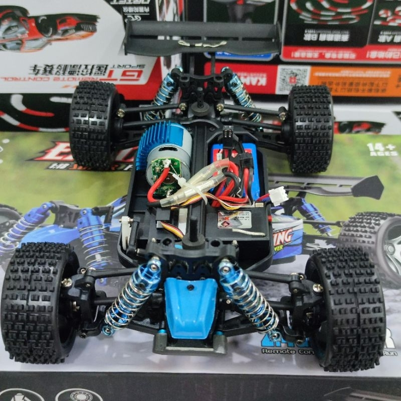 Xe điều khiển RC Wltoys 124008 Pro 1/12 Brushless visai thép siêu bền max 60km/h, xe điều khiển tốc độ cao