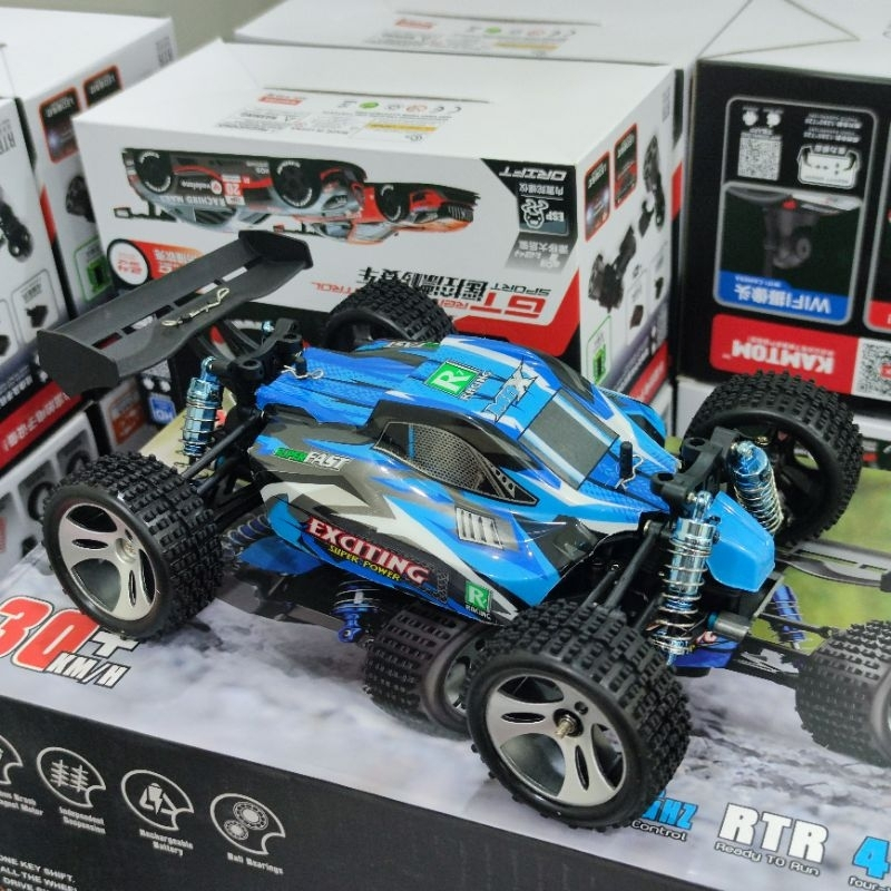 Xe điều khiển RC Wltoys 124008 Pro 1/12 Brushless visai thép siêu bền max 60km/h, xe điều khiển tốc độ cao