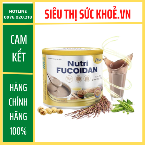 🍀[CHÍNH HÃNG]🍀 Sữa Thực Dưỡng Miễn Dịch Nutri Fucoidan Plus lon 400gr