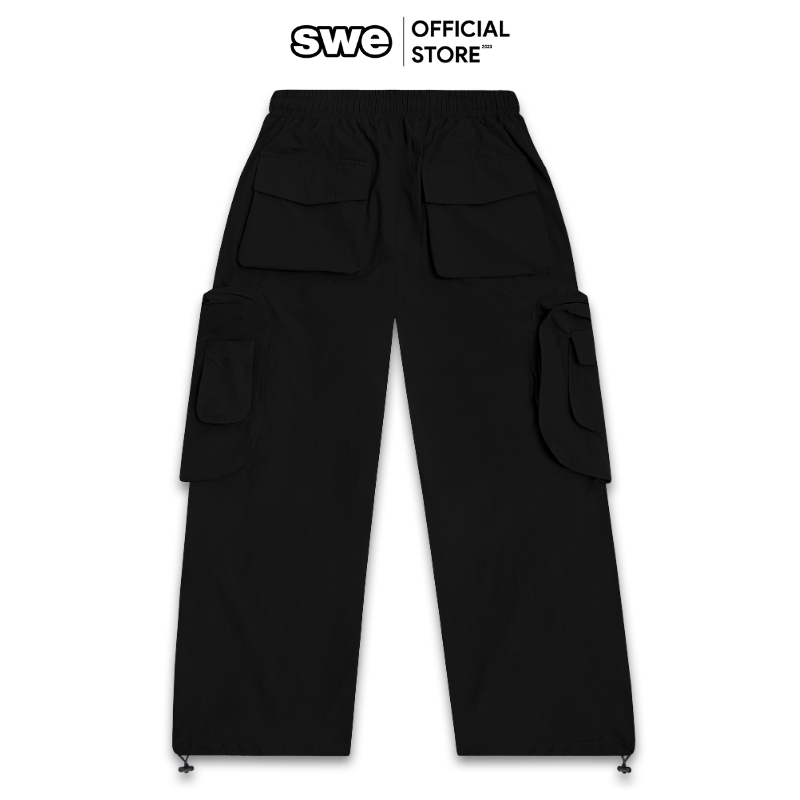 Quần Túi Hộp Ống Rộng SWE HUNTER PANTS - Đen/ Sand