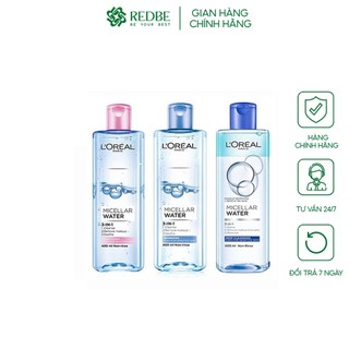 Nước tẩy trang loreal nước tẩy trang l'oreal dịu nhẹ cho mọi loại da 400ml - mp04