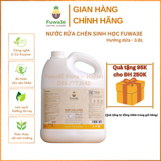 Nước rửa chén sinh học Fuwa3e 3.8L, nước rửa chén hữu cơ – Fuwa3E Store HaNoi