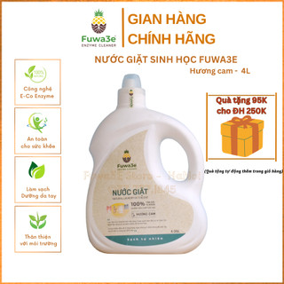 Nước giặt sinh học Fuwa3e hương cam 4L, nước giặt hữu cơ – Fuwa3E Store HaNoi