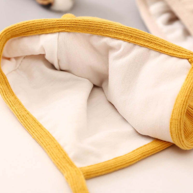 Mũ nón len cột dây tai hươu dễ thương cho bé 0-6 tháng MAMI BABI