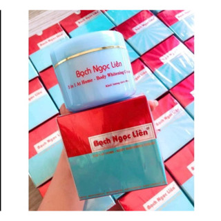 Kem Body Bạch Ngọc Liên, Kem Dưỡng Trắng Da Toàn Thân Nhanh Chóng 90g.Kem bạch ngọc liên dưỡng trắng an toàn và hiệu quả
