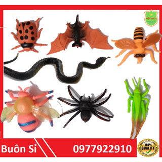 Rắn giả, rết, bọ cạp đồ chơi bằng cao su troll, dọa nạt bạn bè