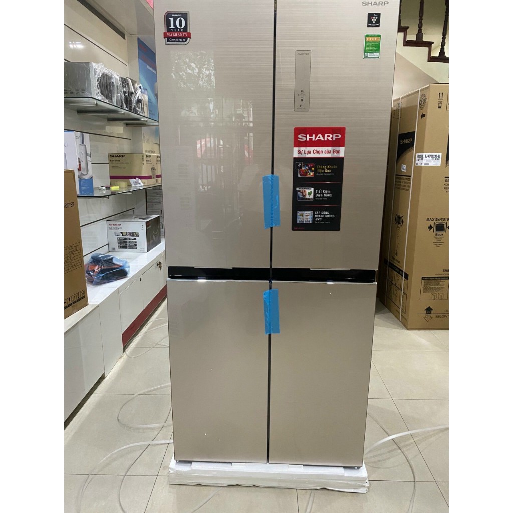 Tủ lạnh Sharp Inverter 401 lít Multi Door SJ-FXP480VG-CH