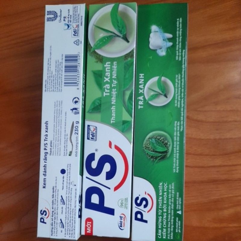 Kem đánh răng P/S trà xanh