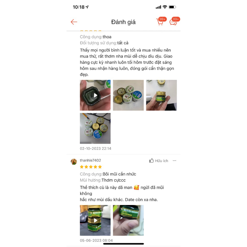 Cù Là Thơm Thảo Dược Green Herb 10g-Chính Hãng Thái Lan